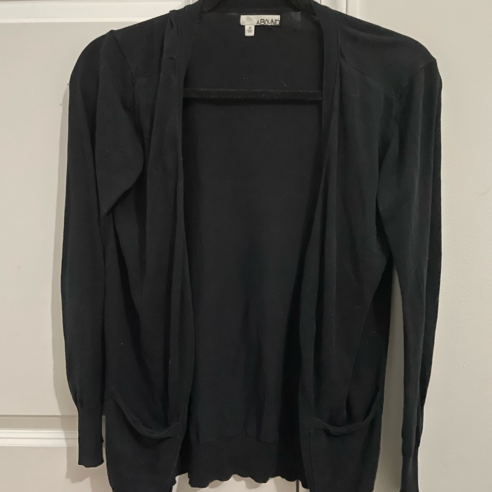 Aound Black Cardigan